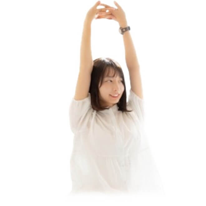 スッキリした女性